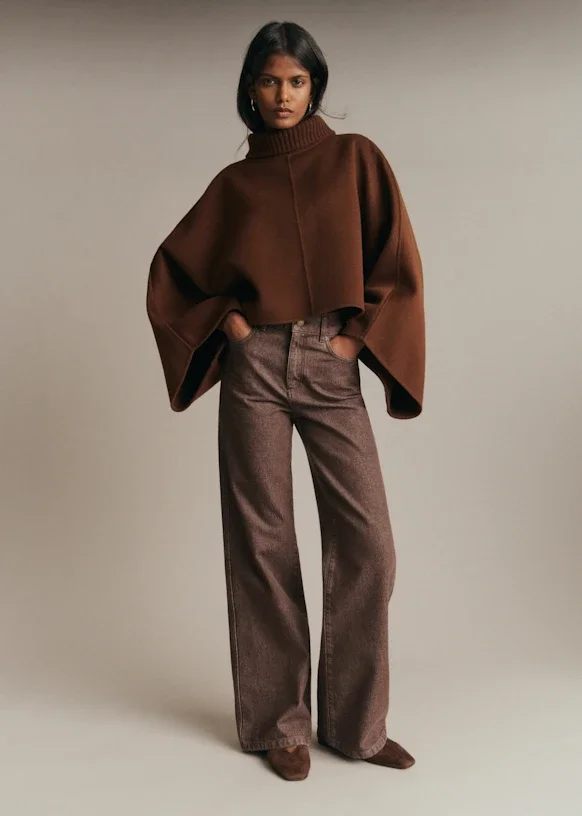 sezane.com Zeylie Coat - Chocolate
