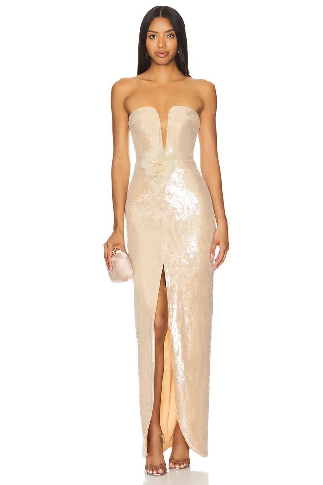 Sequin Maxi Dress
