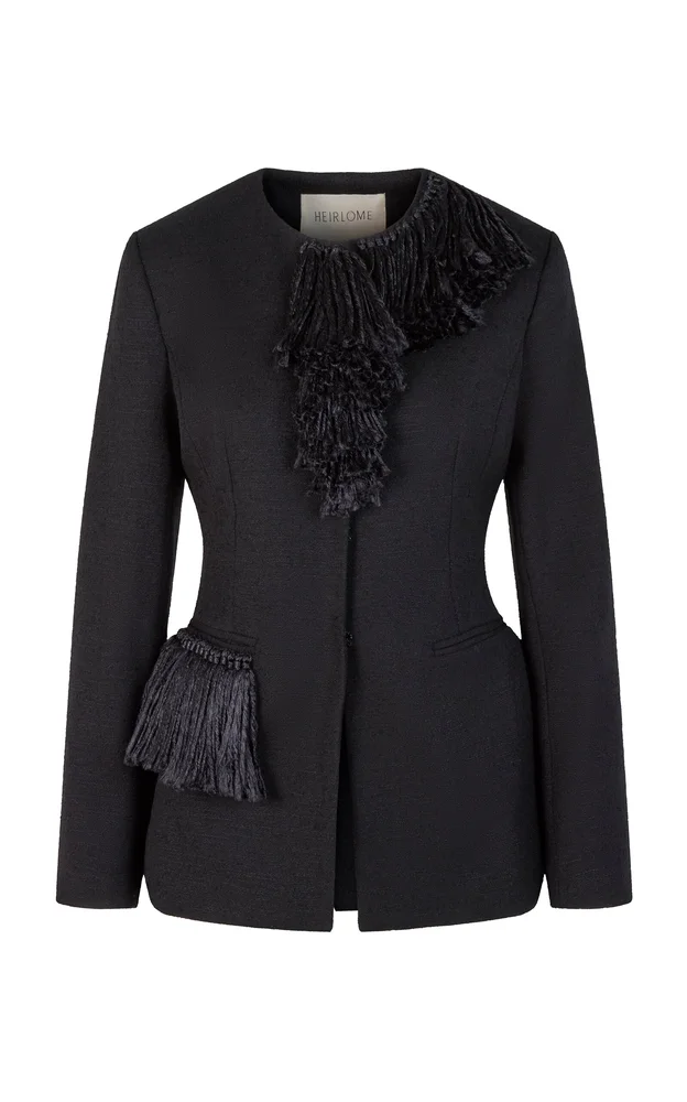 Matilde Embellished Wool-Blend Jacket