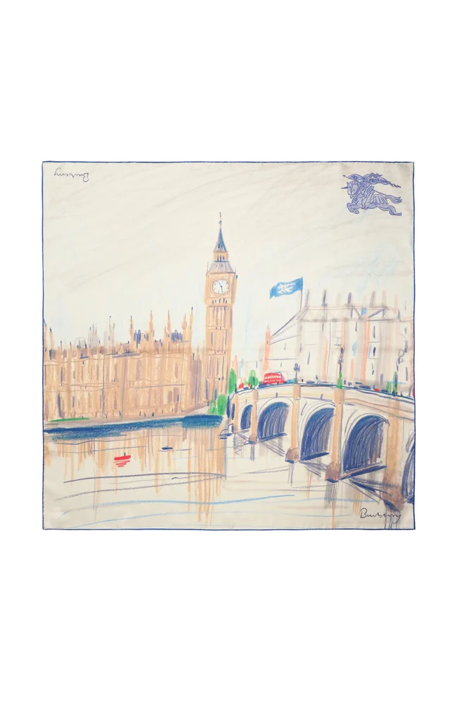 London Silk Scarf