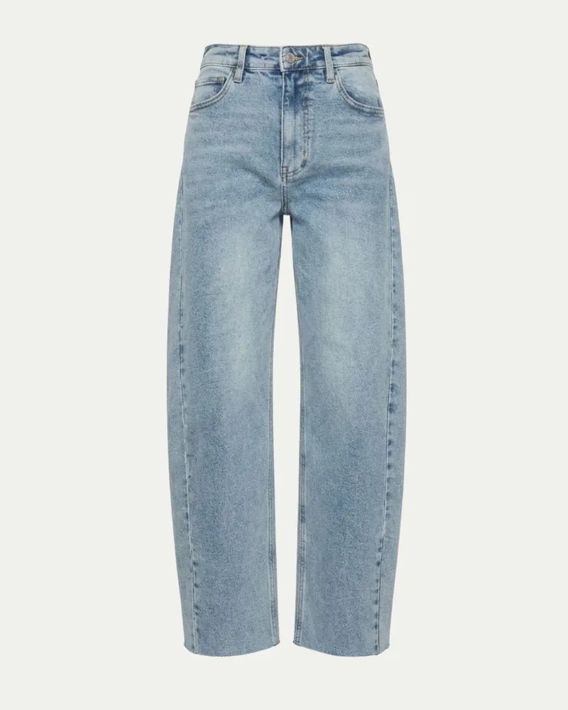 Harlow HIGH WAISTED BARREL JEANS Blue by Artemis