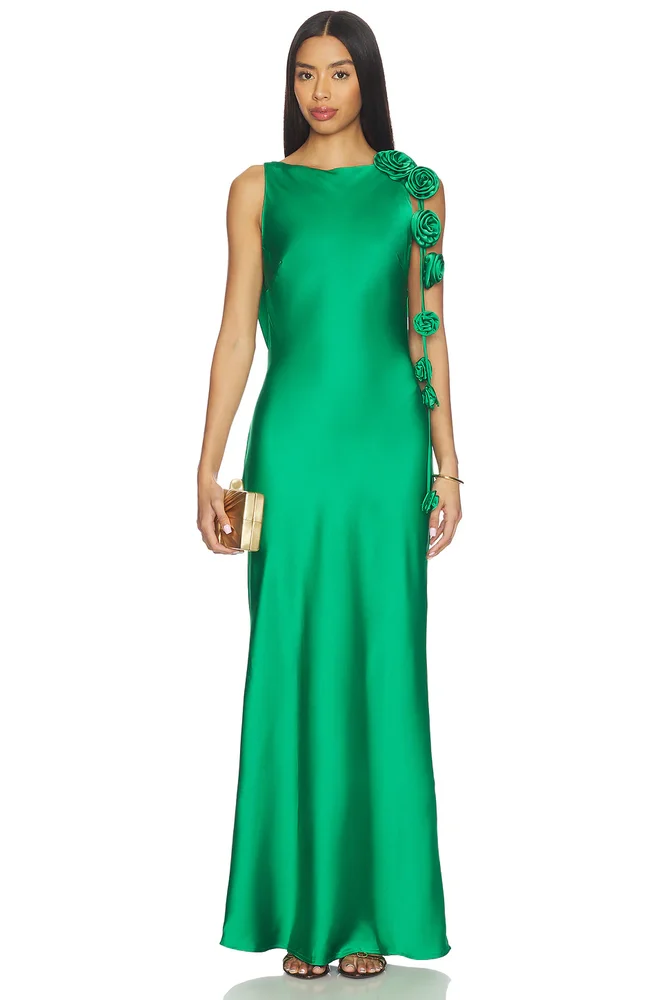 Zurina Low Back Maxi Dress