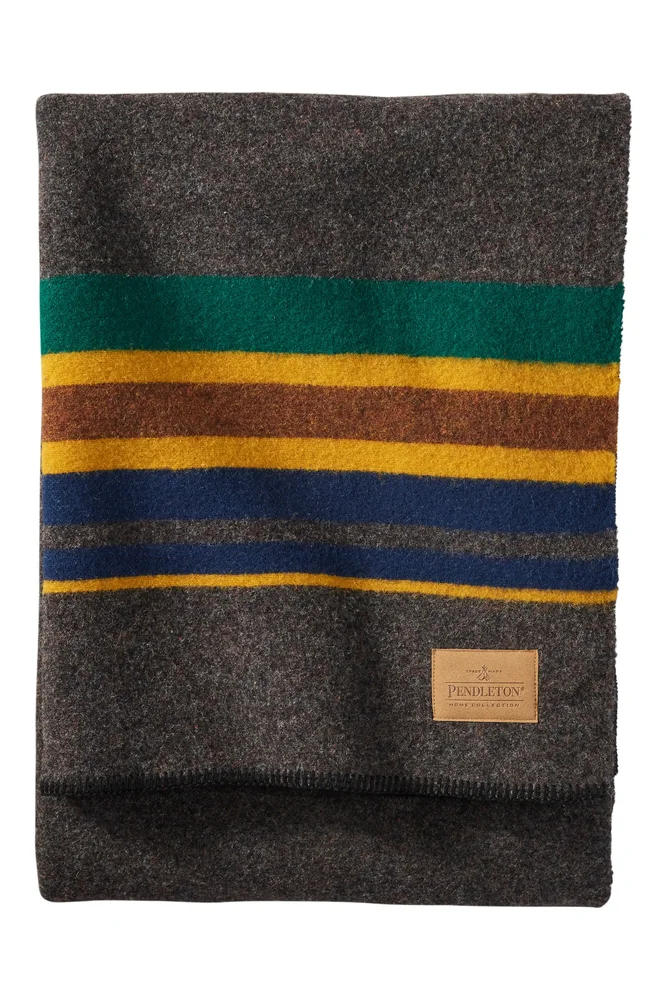 Yakima Camp Wool Blend Throw Blanket