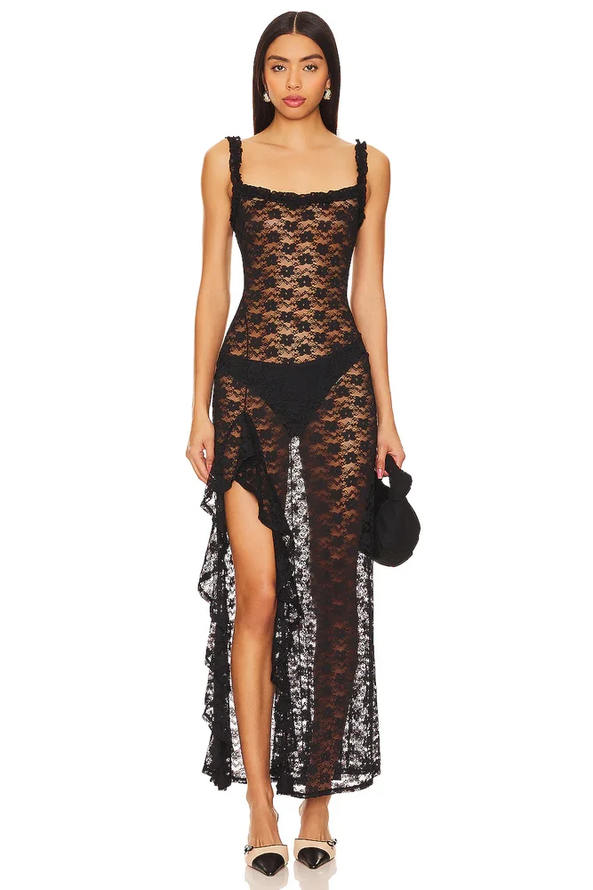 Drew Sheer Maxi Dress