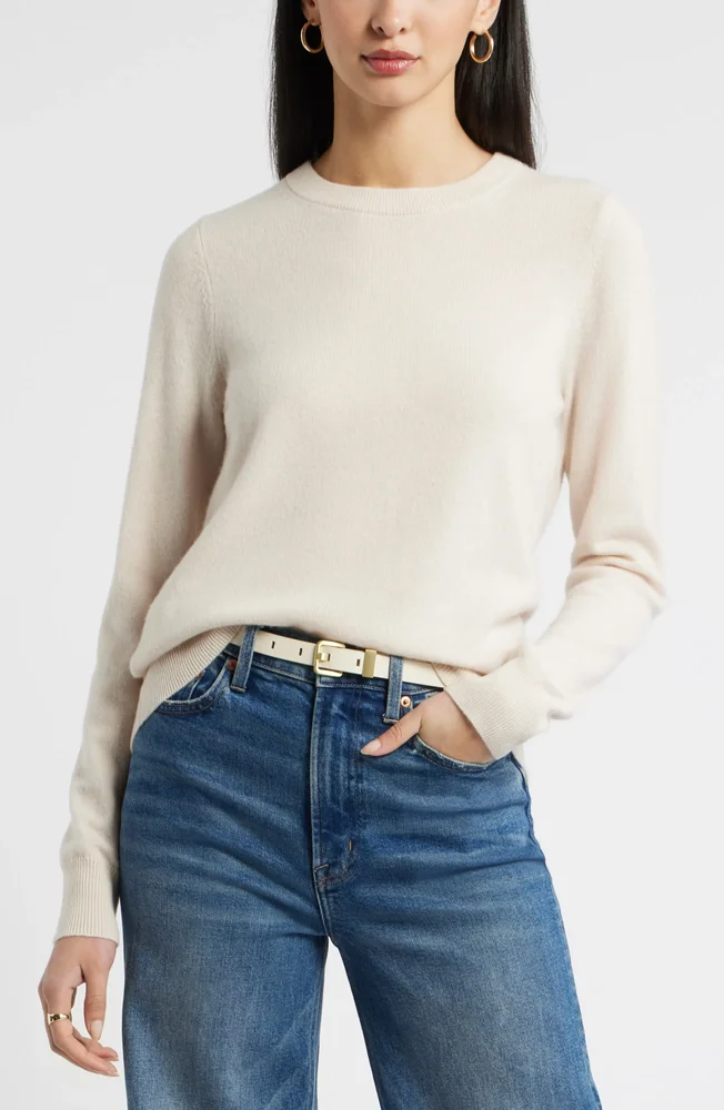 Cashmere Crewneck Sweater