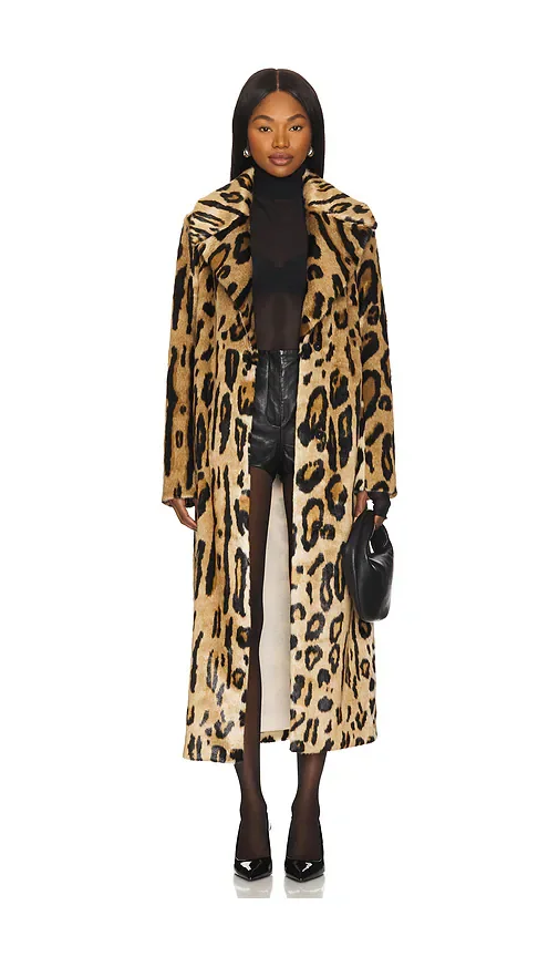 Miss Cindy Faux Fur Overcoat