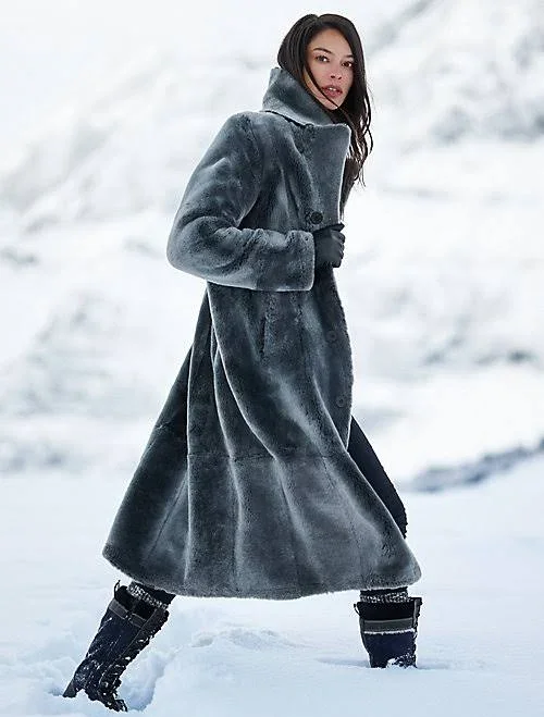 Overland Colette Reversible Sheepskin Coat
