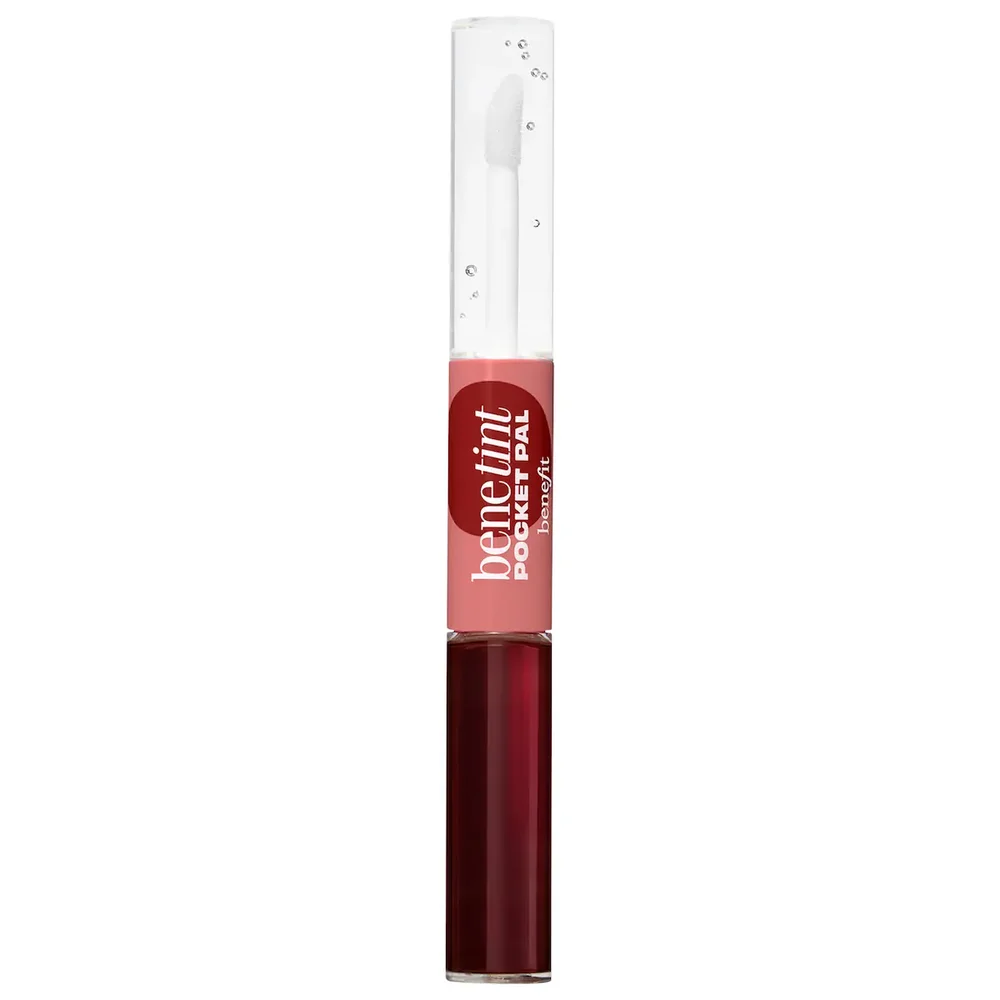 Benetint Pocket Pal Dual-Ended Longwear Lip Stain, Cheek Tint, and Gloss in Dark Cherry