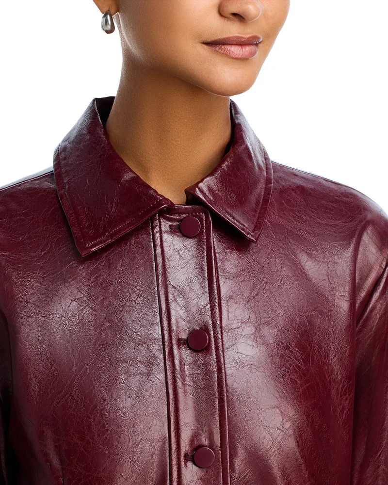 Faux Leather Jacket - Exclusive