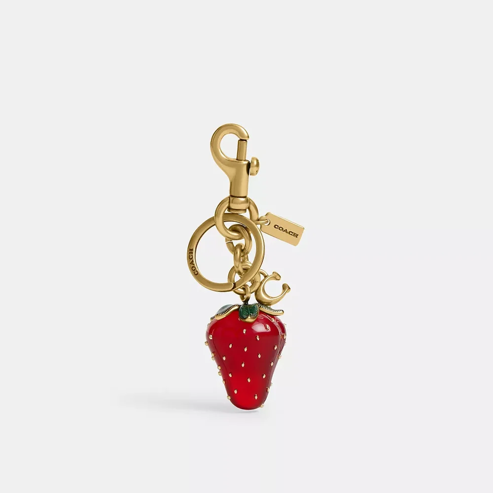 Strawberry Bag Charm