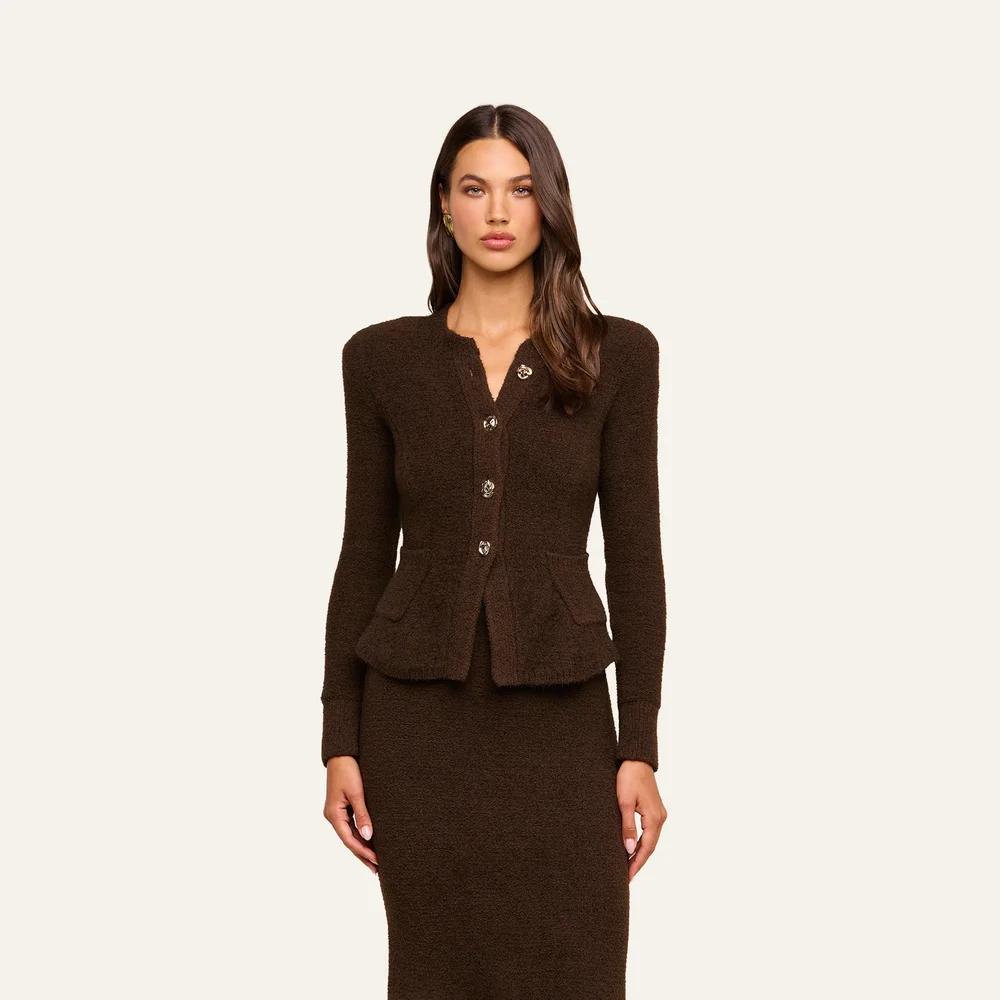 L'AGENCE Melissa Knit Cardigan