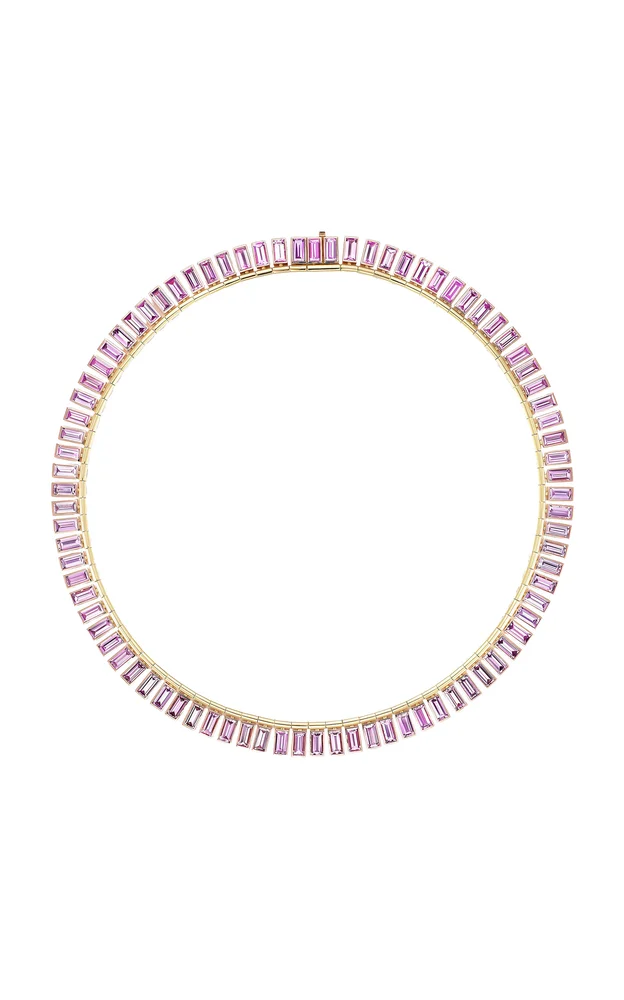 Fringe 18K Yellow Gold Spinel Necklace