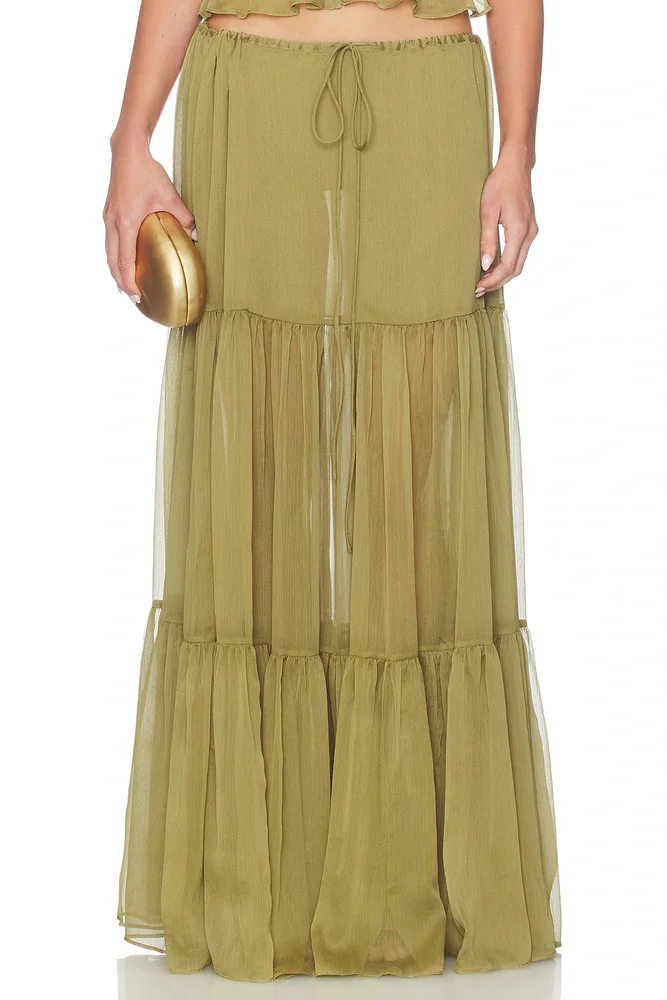 Sabrina Skirt in Pistachio