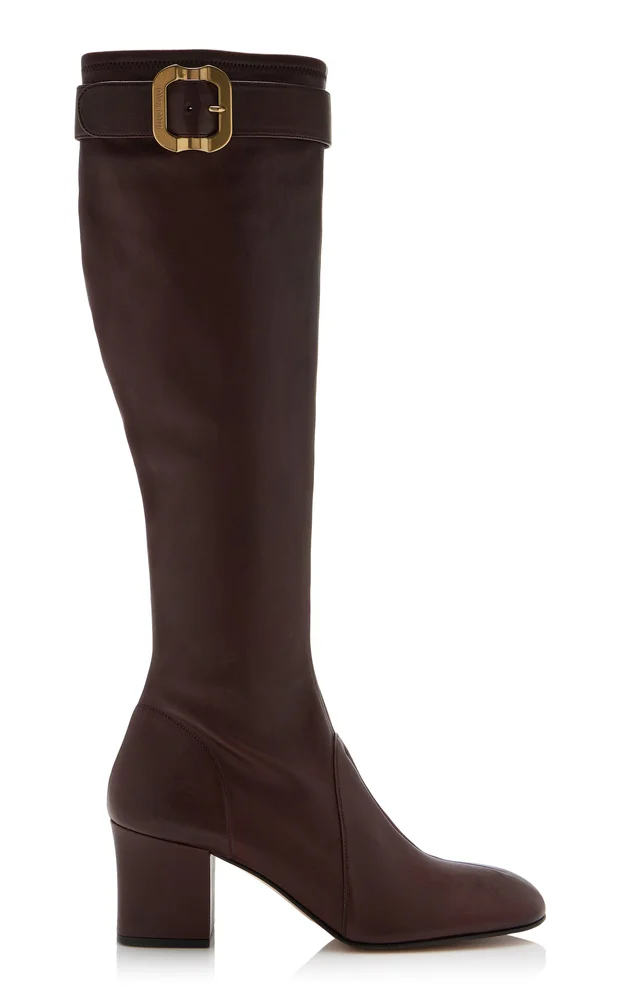 Leather Knee Boots