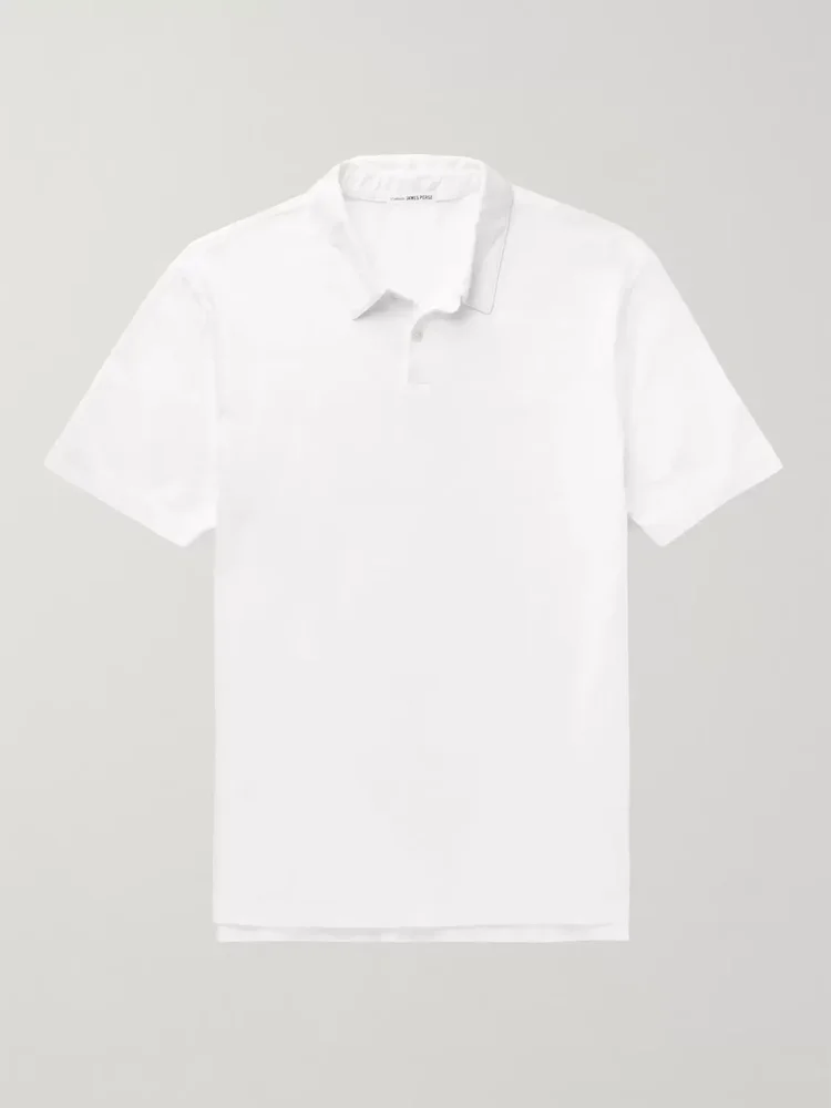 Supima Cotton-Jersey Polo Shirt