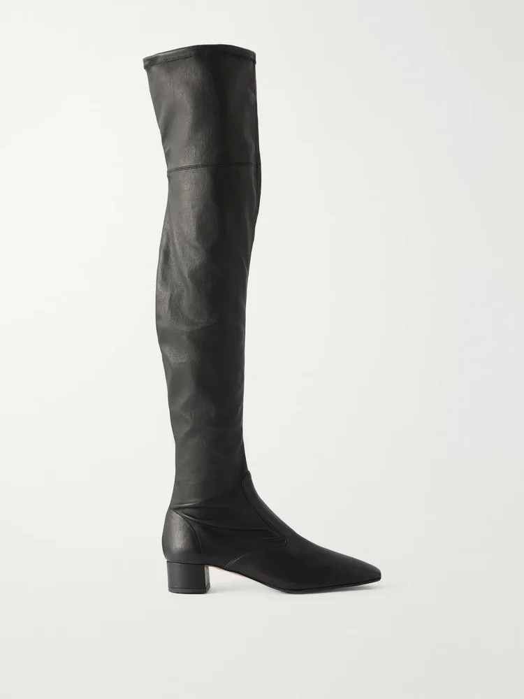 Remi 35 leather over-the-knee boots