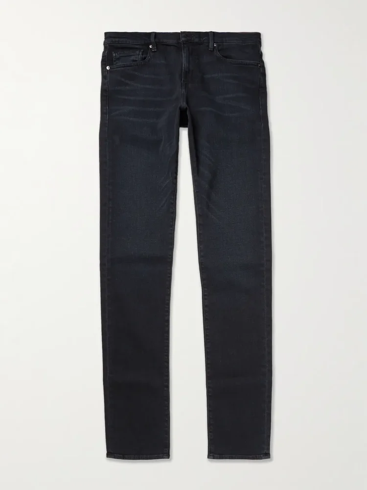 L'Homme Slim-Fit Dry Denim Jeans