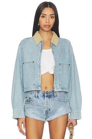 Cropped Denim Jacket