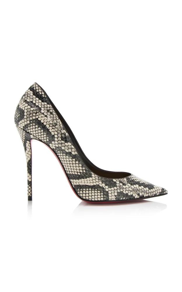 La Pigalle 100m Leather Pumps
