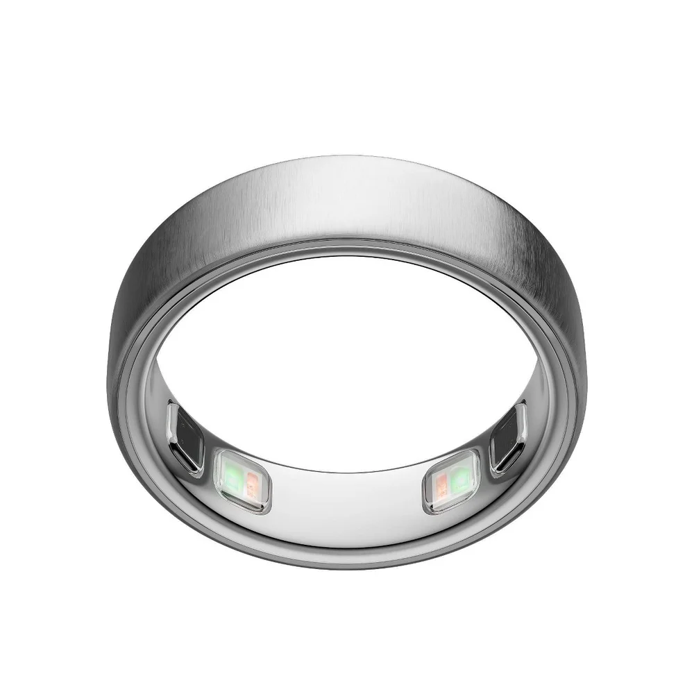 Ring 5 Brushed Silver, Size 8