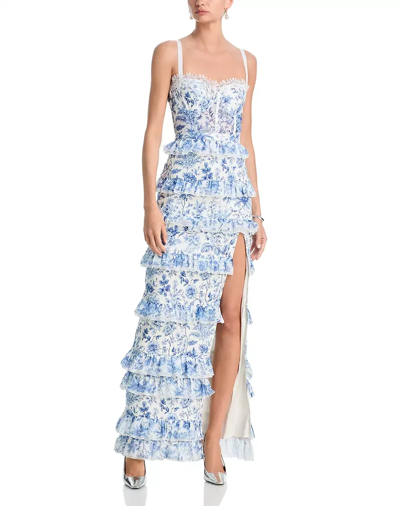 Cassia Lace Corset Gown