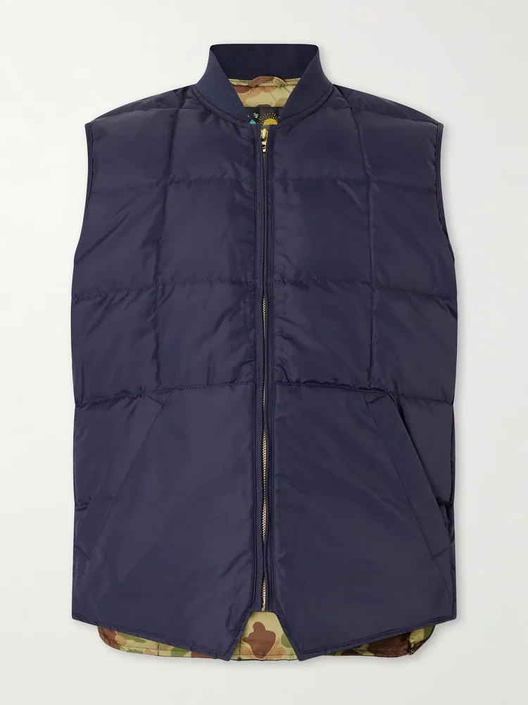 Quilted Shell Down Gilet