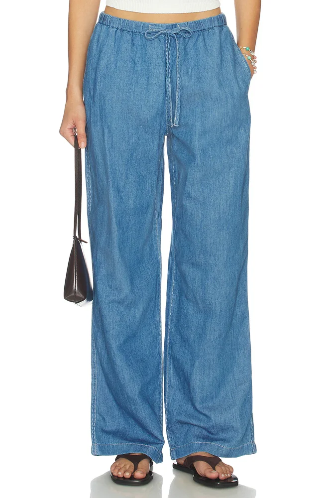Pull On Tie Waist Pant
