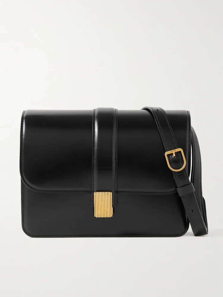 Blake leather shoulder bag