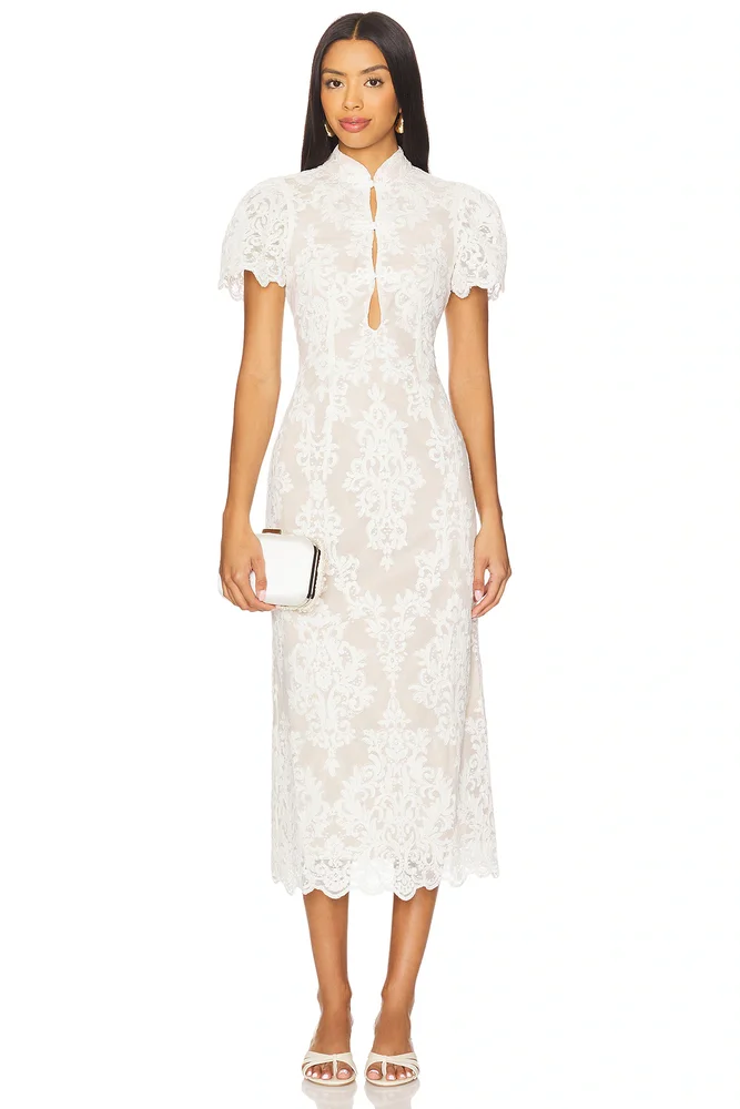 x REVOLVE Emery Midi Dress