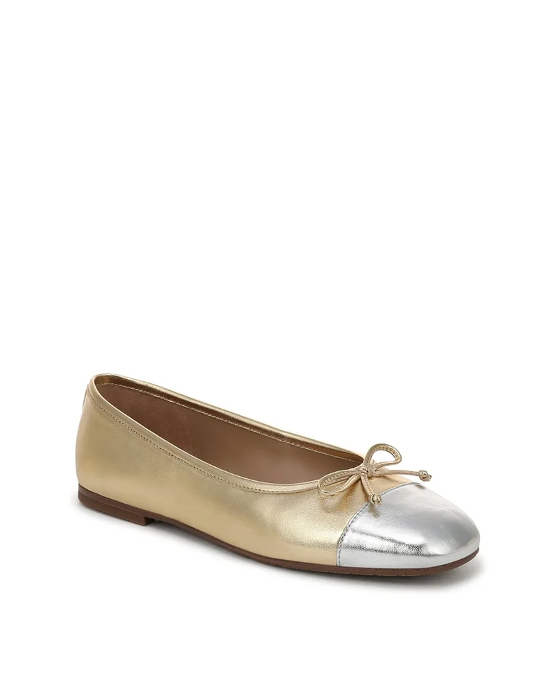 Women's Alie 2 Cap Toe Leather Ballet Flats