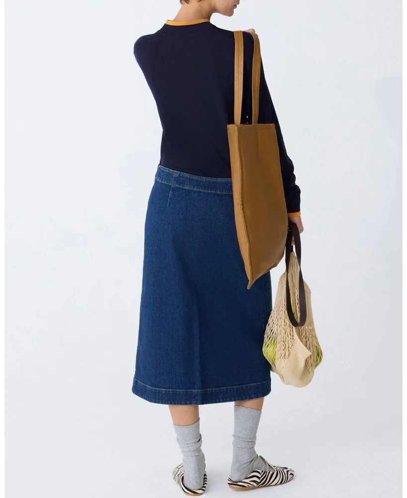 Fernanda Stretch Denim Skirt