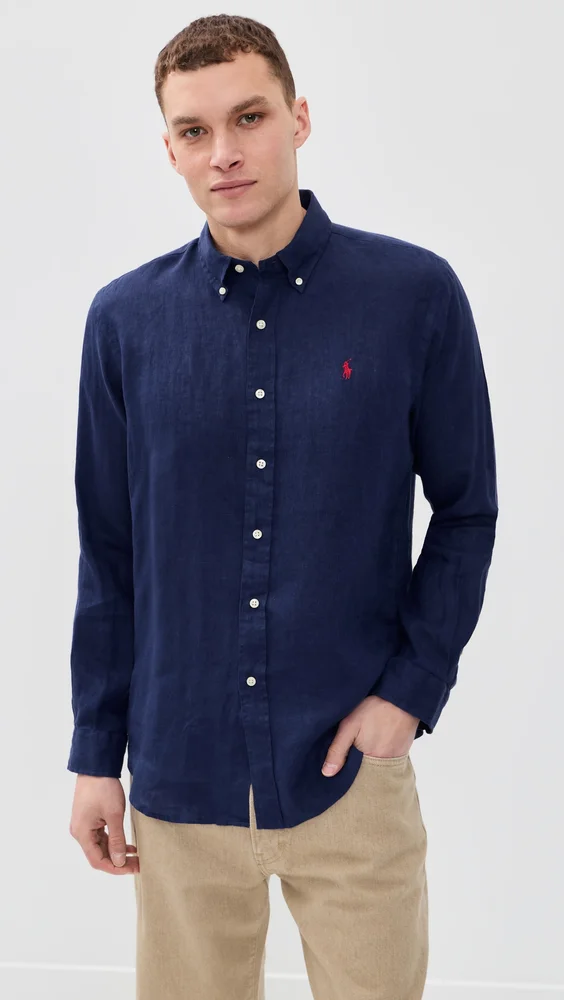 Long Sleeve Linen Shirt
