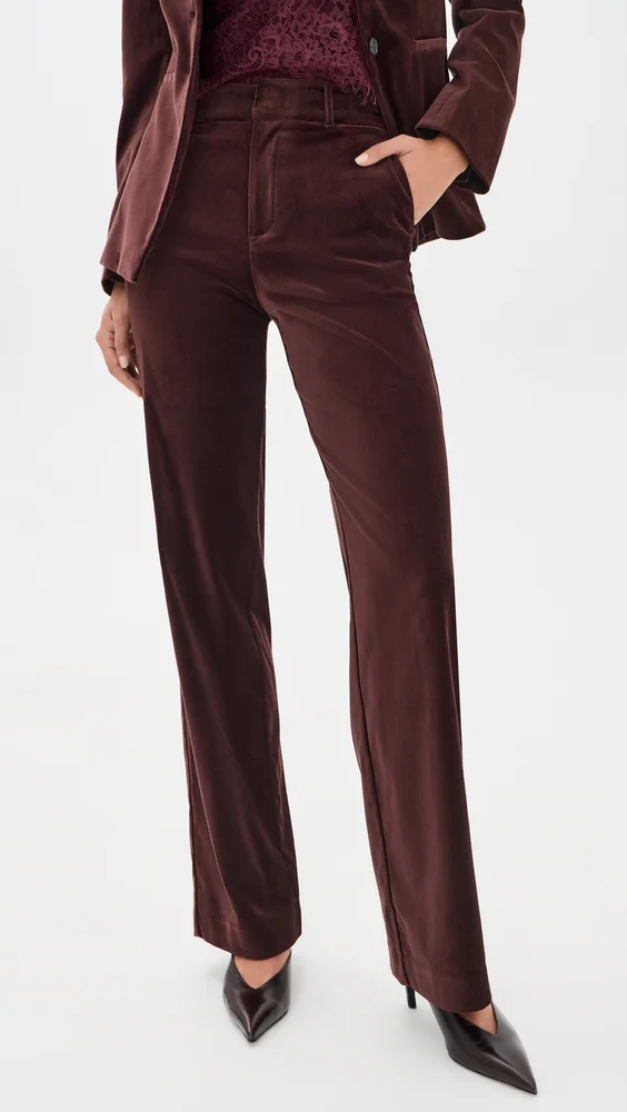 Sasha Velvet Trousers 34"