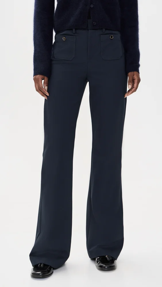 The Shrunken Pocket Flare Trousers