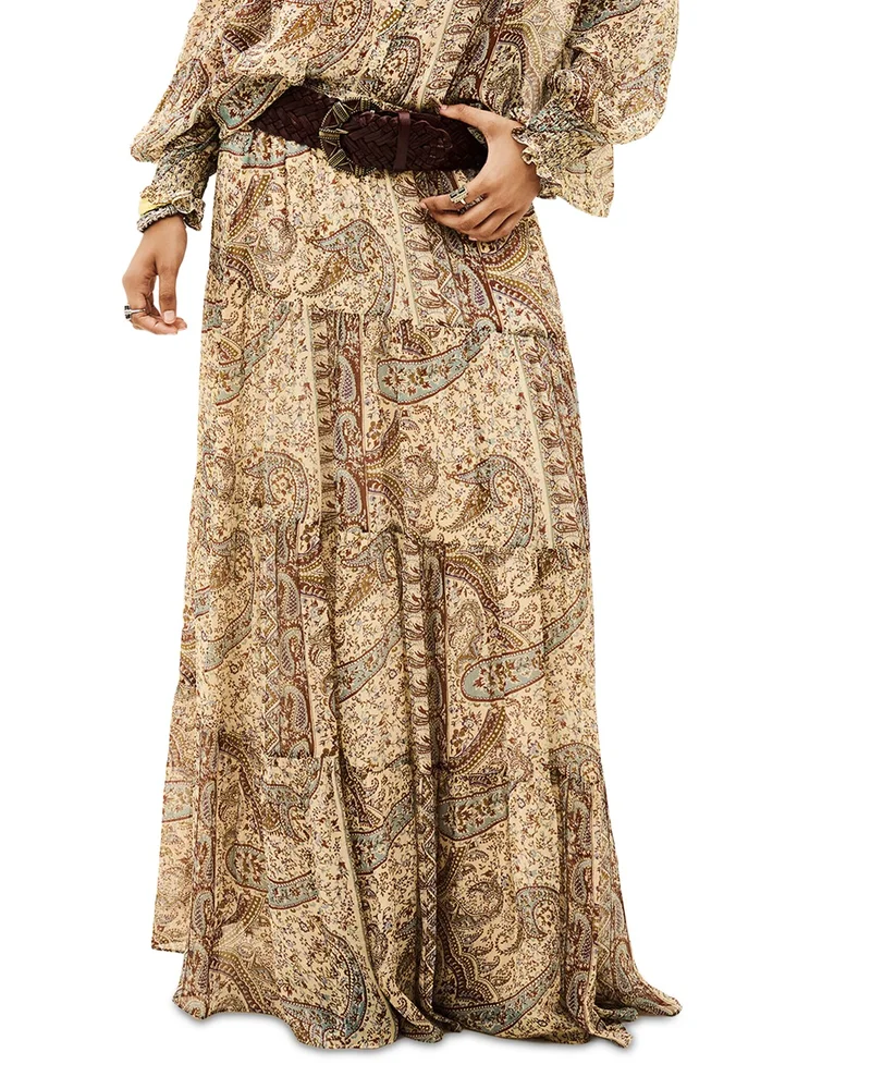 Cali Printed Maxi Skirt