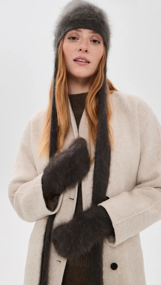 Brushed Cashmere Mittens