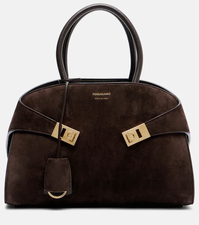 Hug suede tote bag