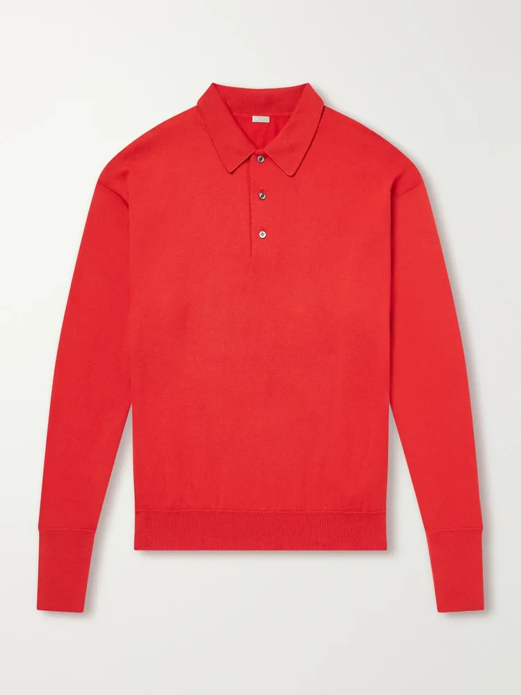 Wool Polo Shirt