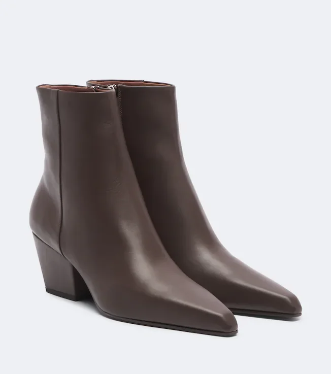 Jane leather ankle boots