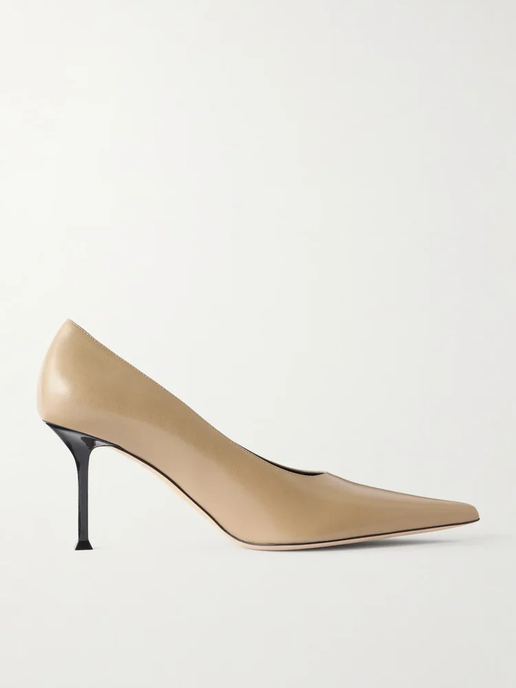 Helix 75 leather pumps