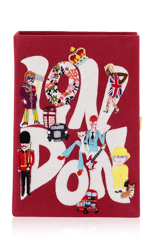 London Book Clutch