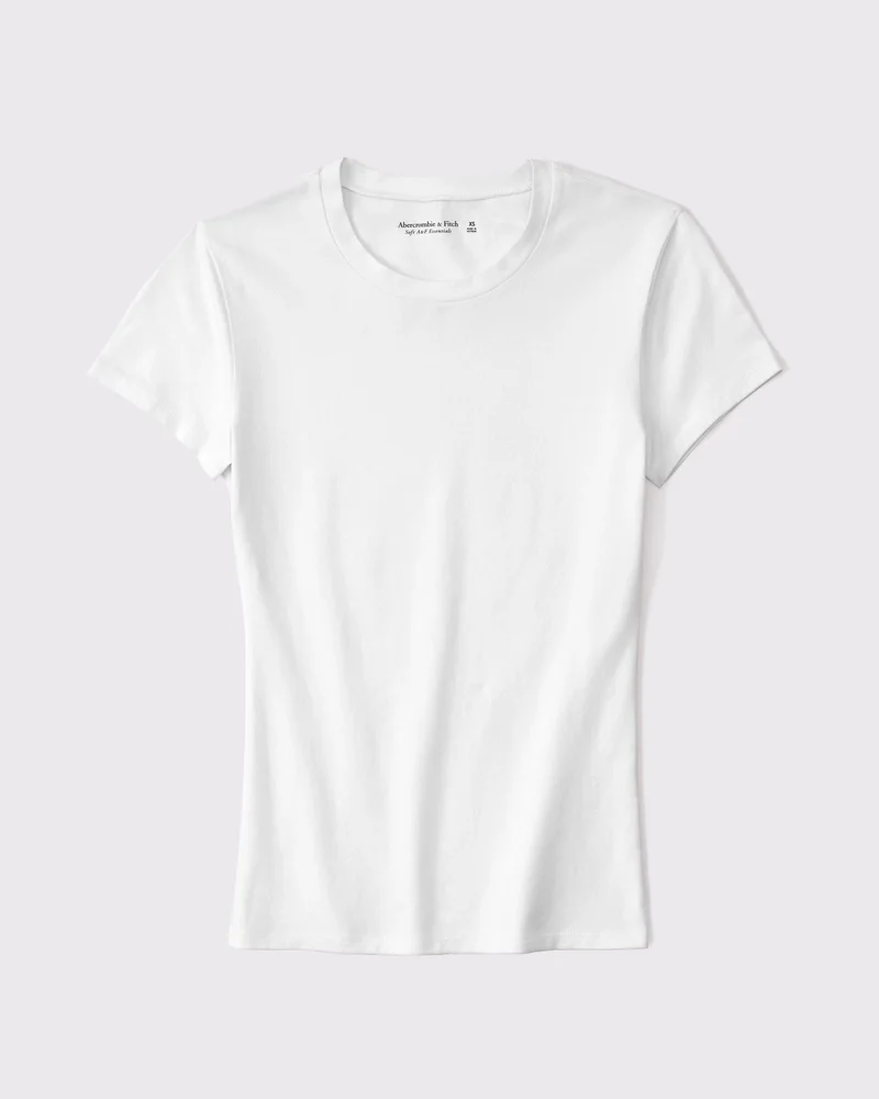 Longline Seamless Fabric Baby Tee