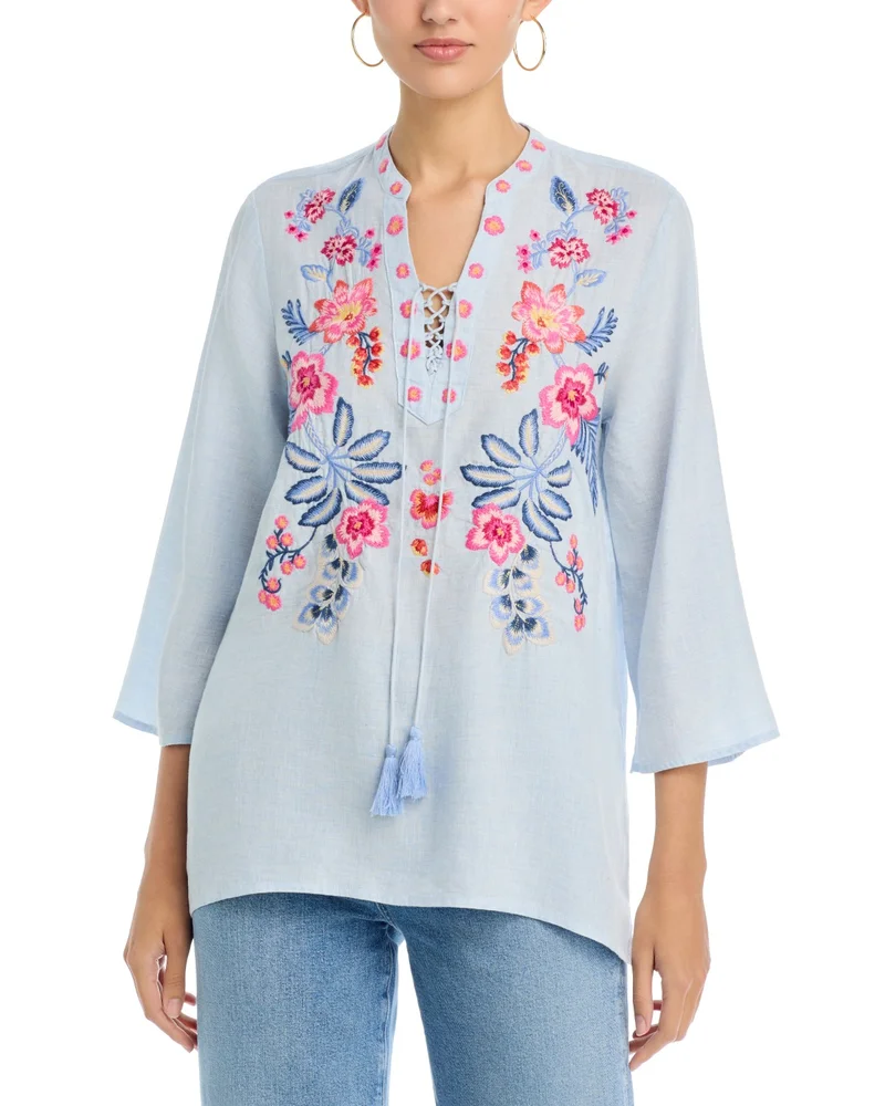 Liriel Tie Front Blouse