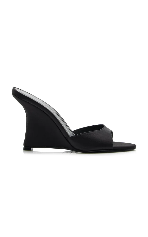 Brigette Satin Mules