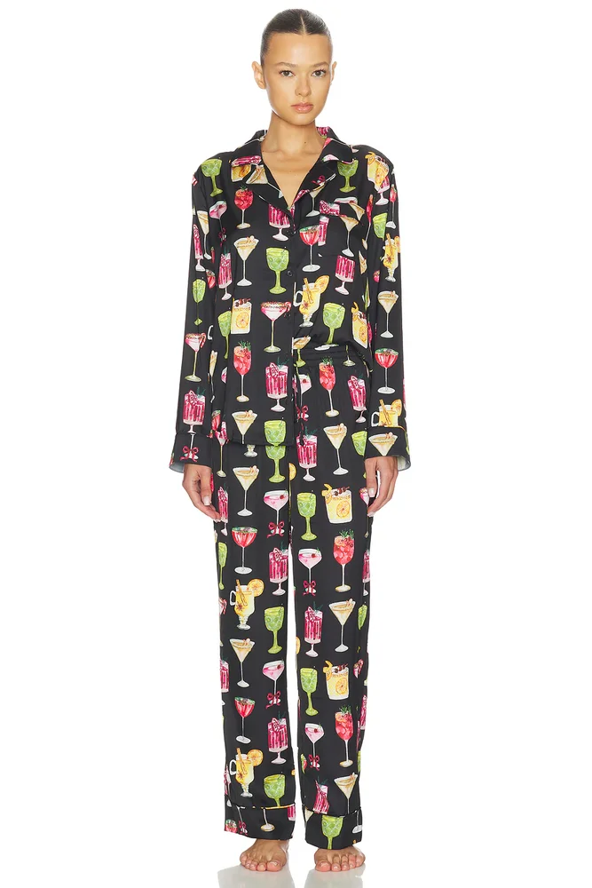 Classic PJ Set in Holiday Cocktails