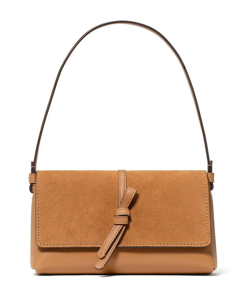 Loop Small Suede Shoulder Bag