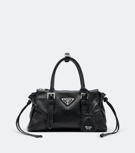 Karin Small leather top-handle bag
