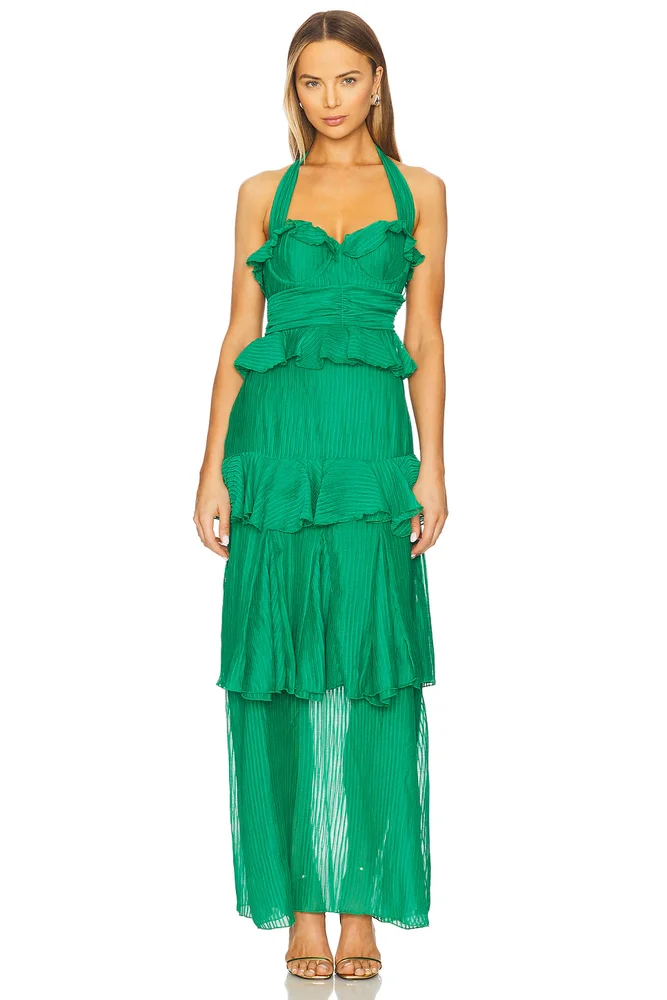 Cari Halter Maxi Dress