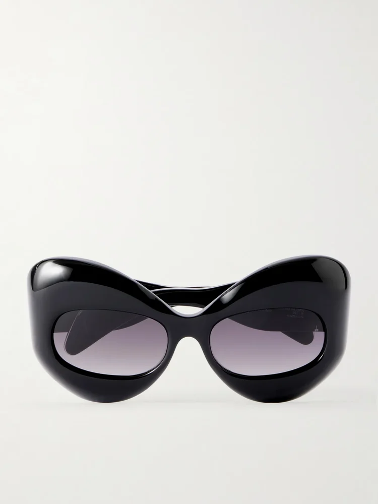 + The Shining round-frame acetate sunglasses