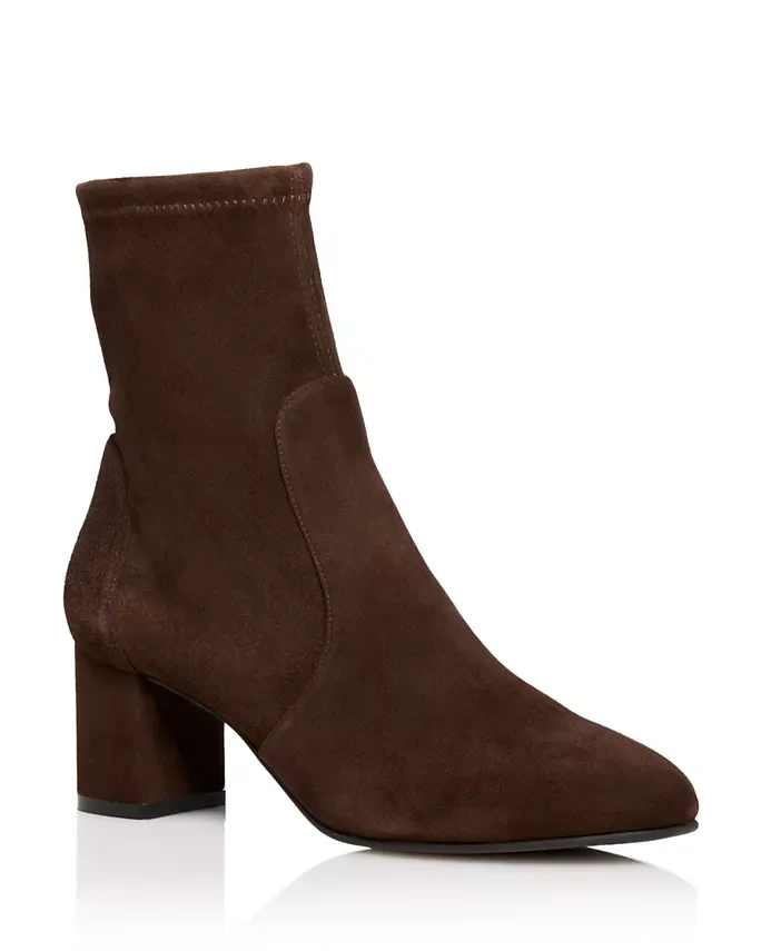 Women's Yulia Stretch Leather Ankle Boots